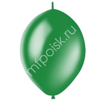 M 12"/30см Шар LINKING Декоратор EMERALD GREEN 50шт