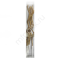 Свечи Спираль Metallic Gold 13 см 6 шт